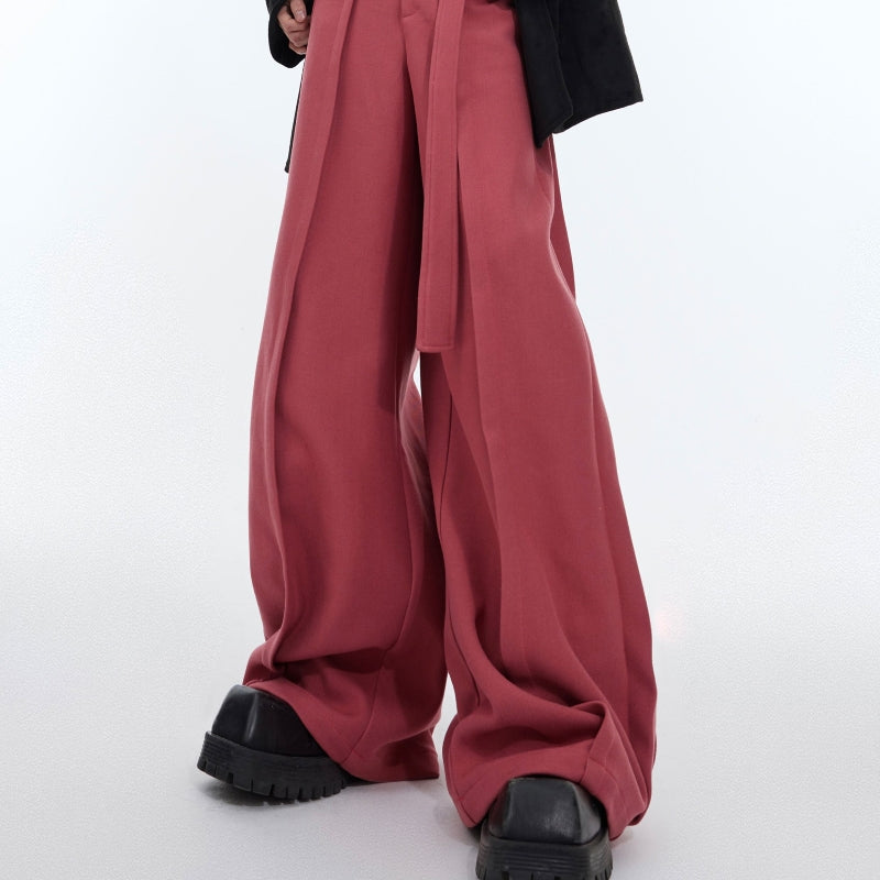 Three-dimensional Casual Pants Wide-leg Pants