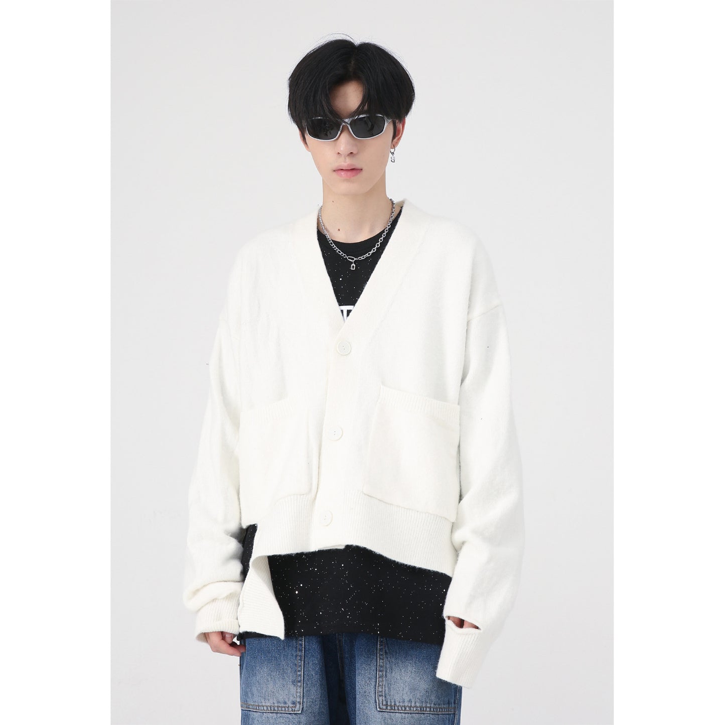 Korean Style Loose Design Lazy Sweater(Unisex)