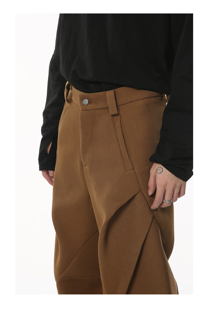 American Retro High Street Wide Leg Pants