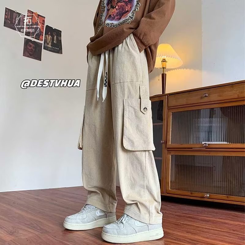 Corduroy Workwear Casual Pants