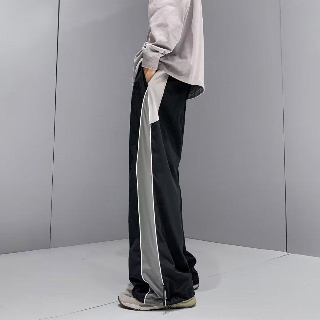 Retro Loose Straight Pants