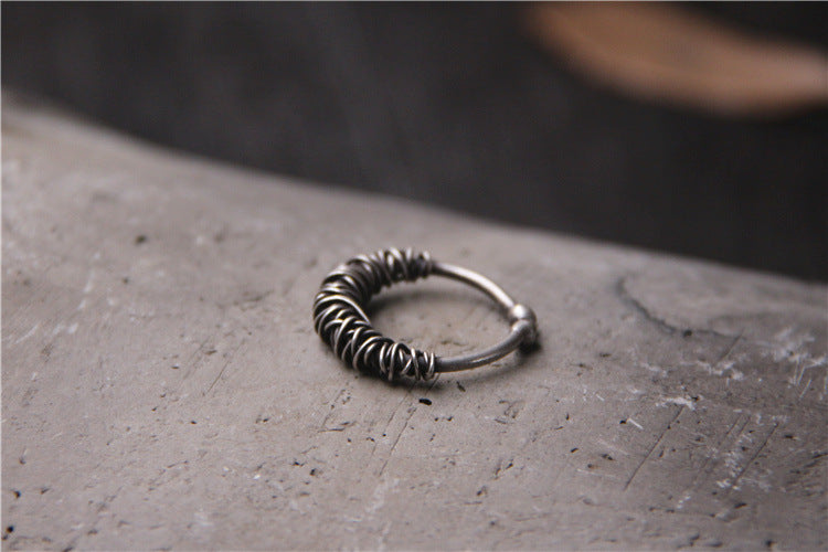 Handmade Sterling Silver Braided Ring