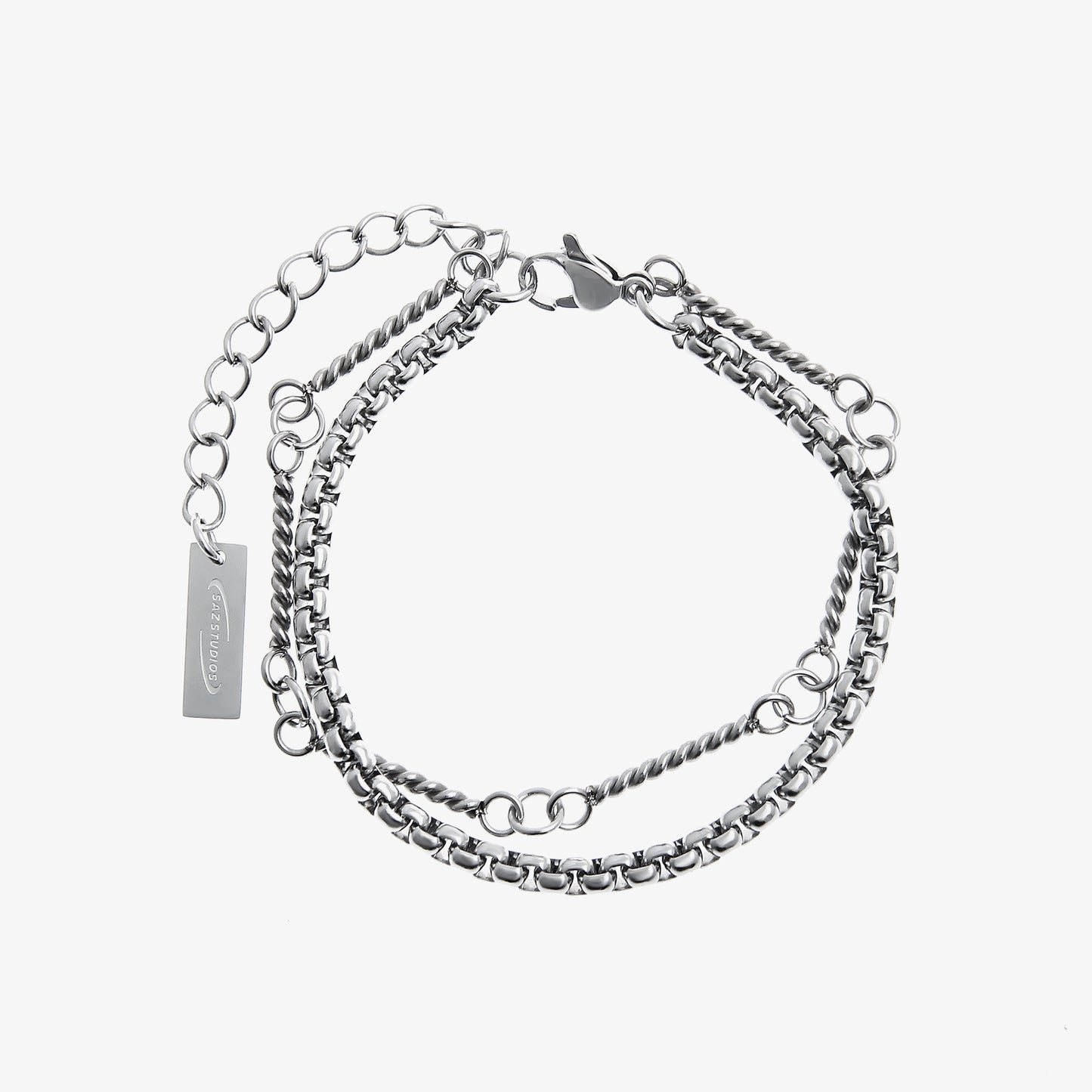 Double Layer Titanium Steel Bracelet LE321%