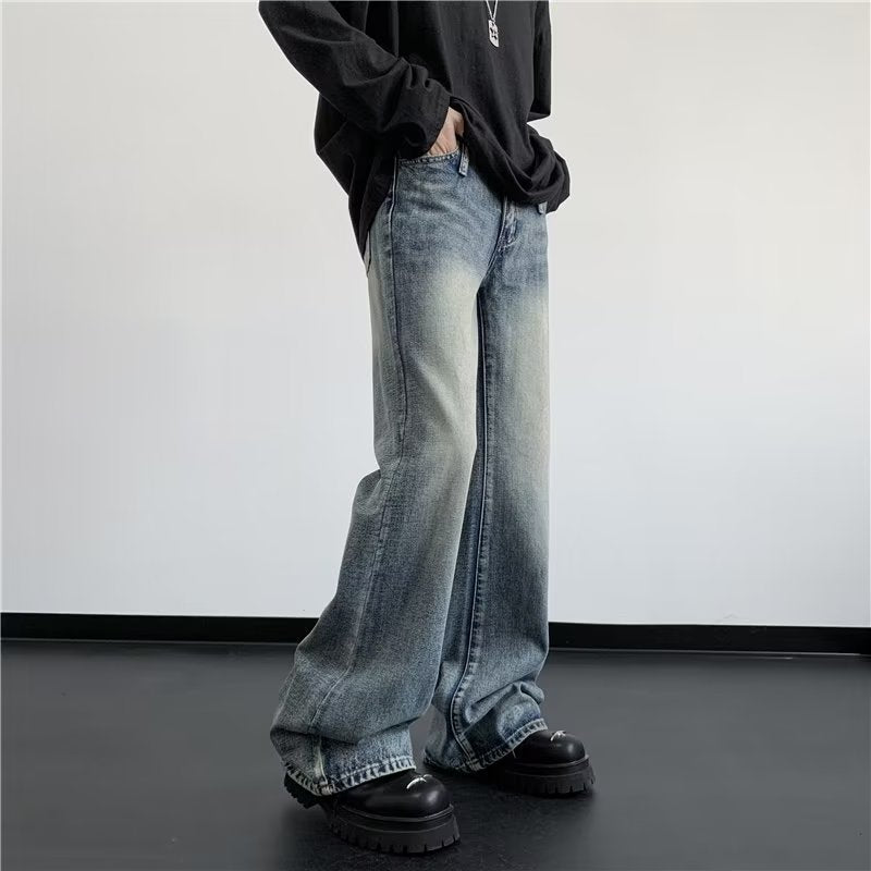 All-match Retro Washed Skinny Jeans