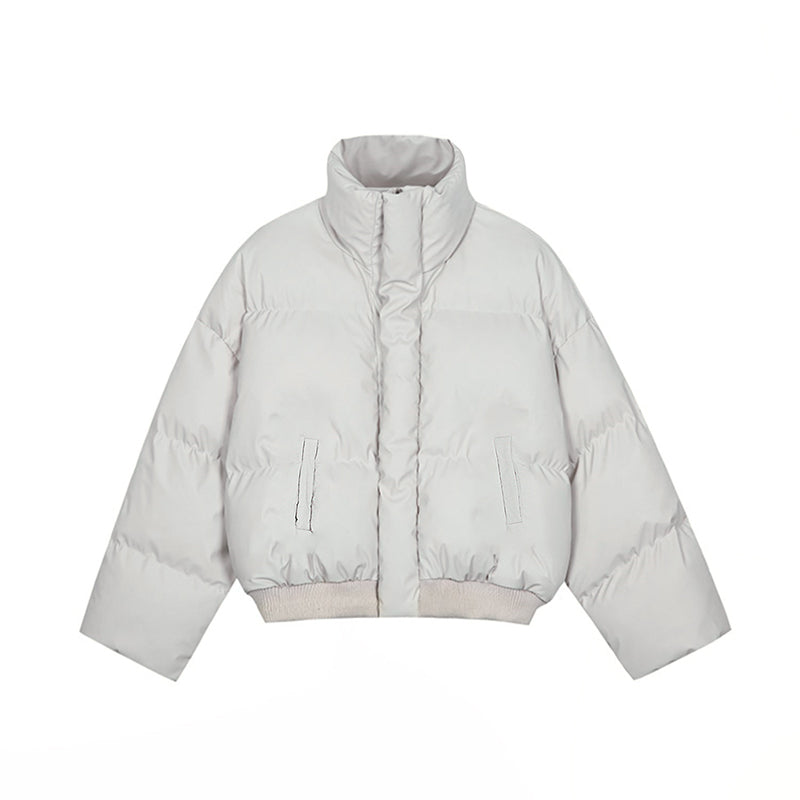 Thickening Stand Collar Short Down Jacket