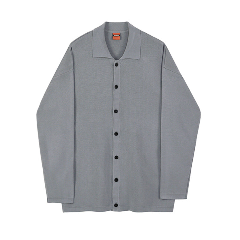 New Cardigan Men Loose Korean Version