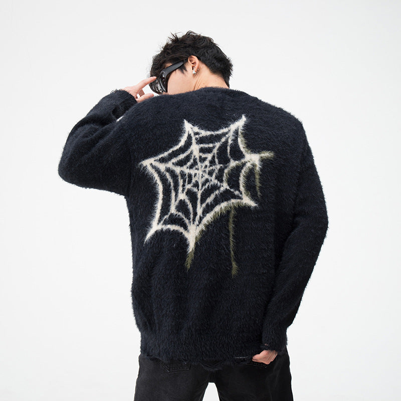 Spider Brocade Sweater