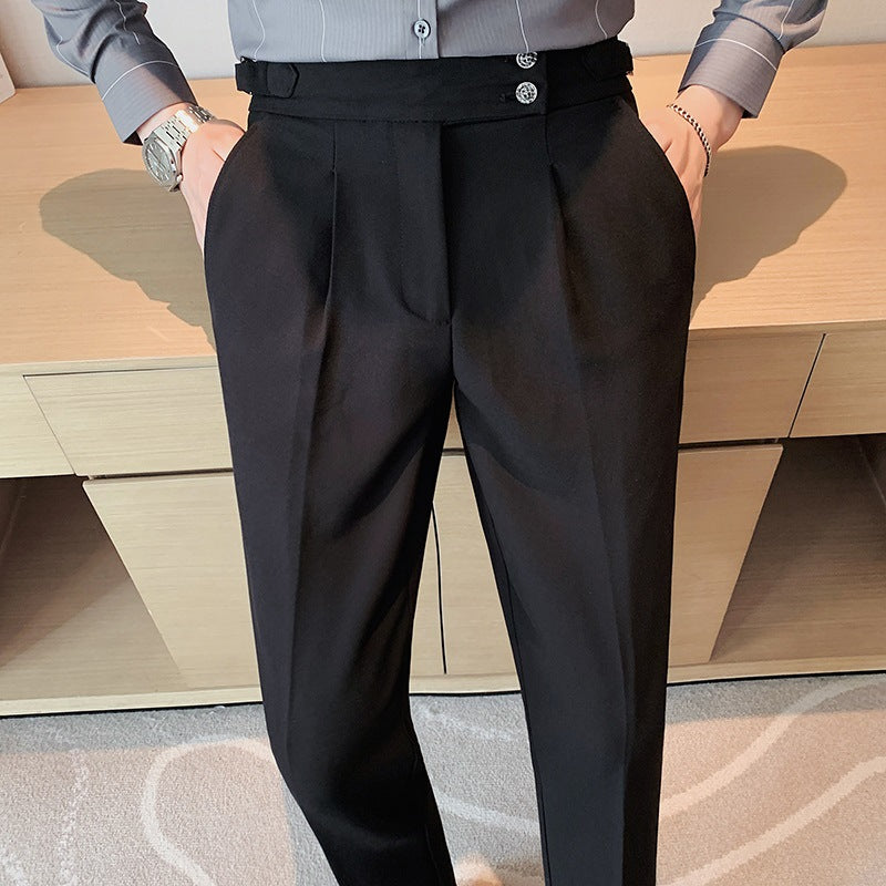 British Style Business Formal Wear Suit Pants