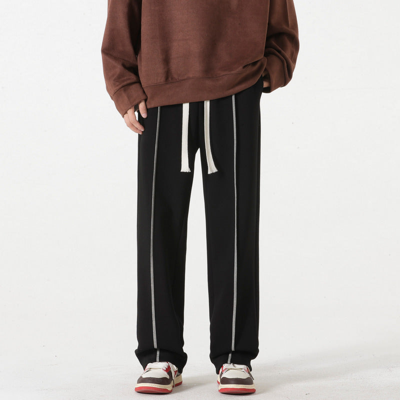 Casual Straight-leg Loose Pants