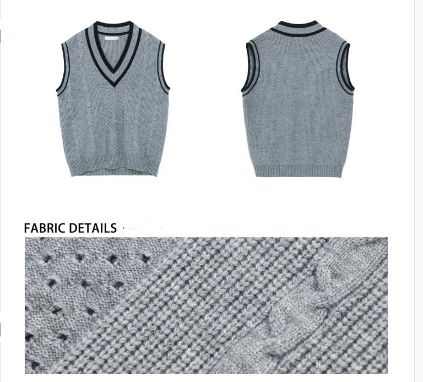 Casual Sleeveless Sweater Vest