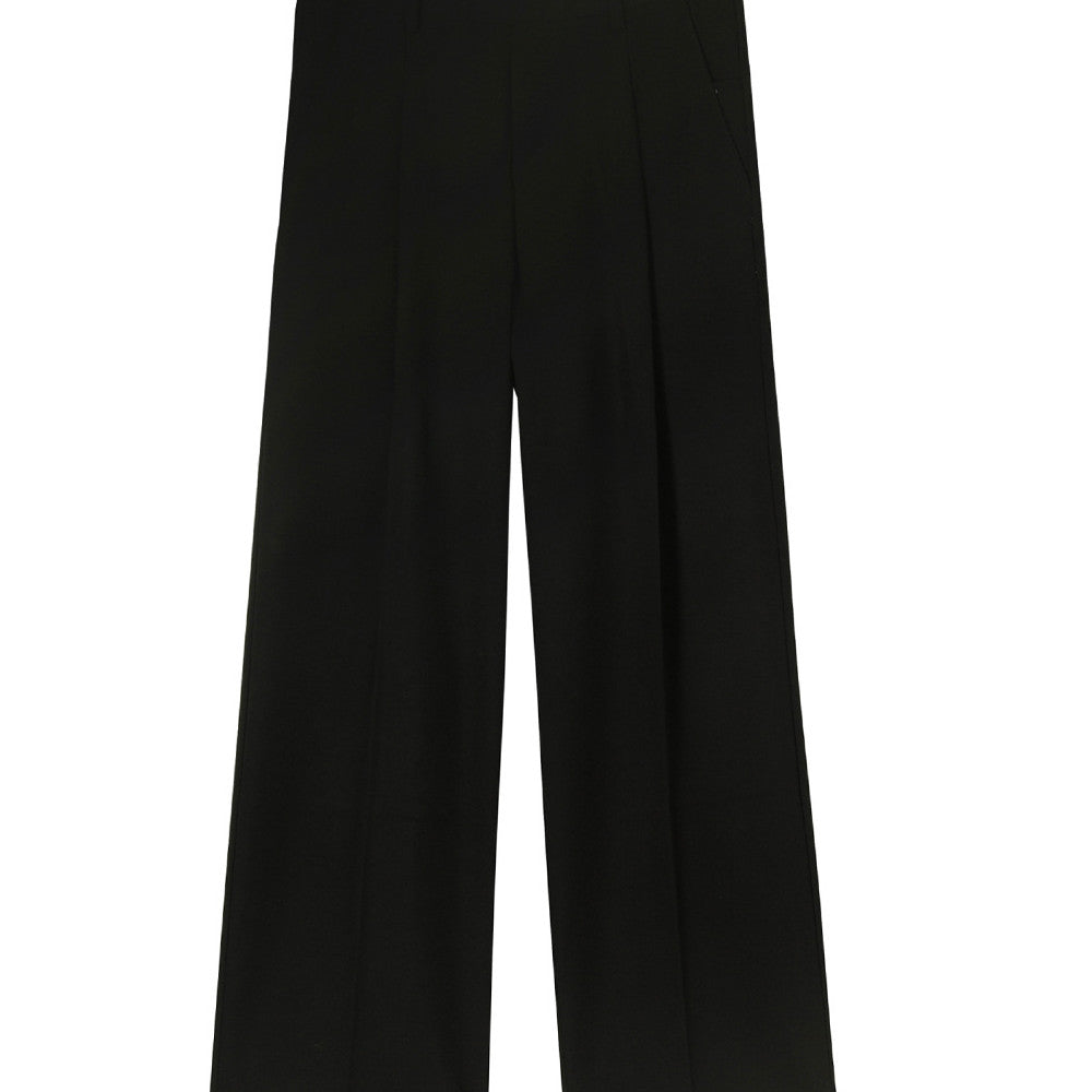 Versatile Straight Waist Trousers