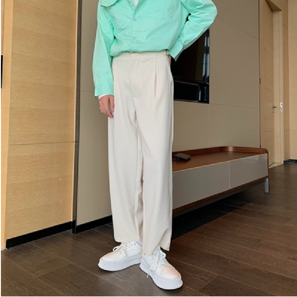 Loose Straight Casual Suit Pants