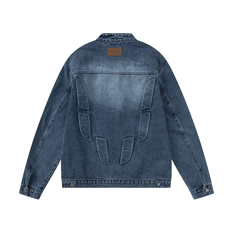 Trendy Brand Pu Shuai Denim Jacket Men's Loose