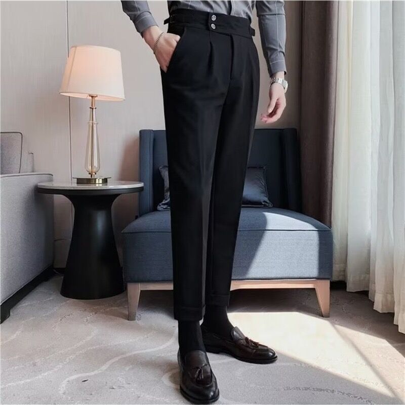 British Style Business Formal Wear Suit Pants