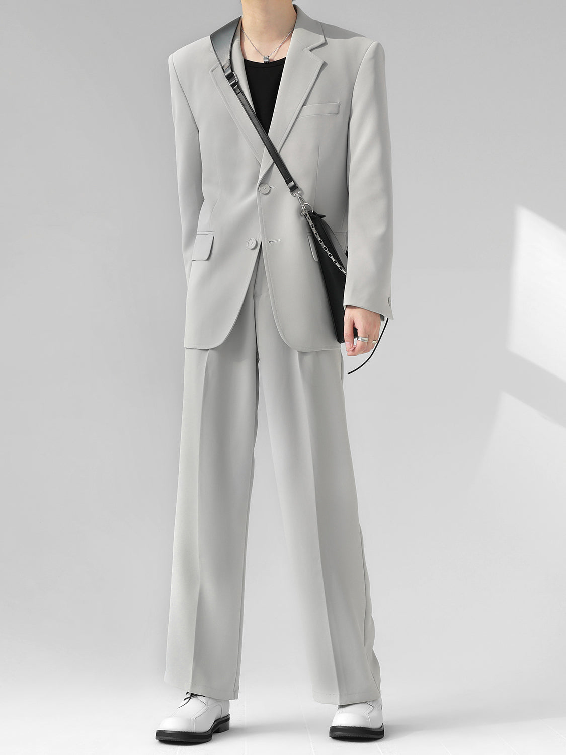 (SET)Abstinence  Suit Loose Drape