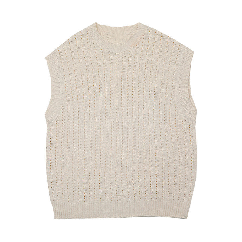 Sweater Vest Knitted Bottoming Shirt