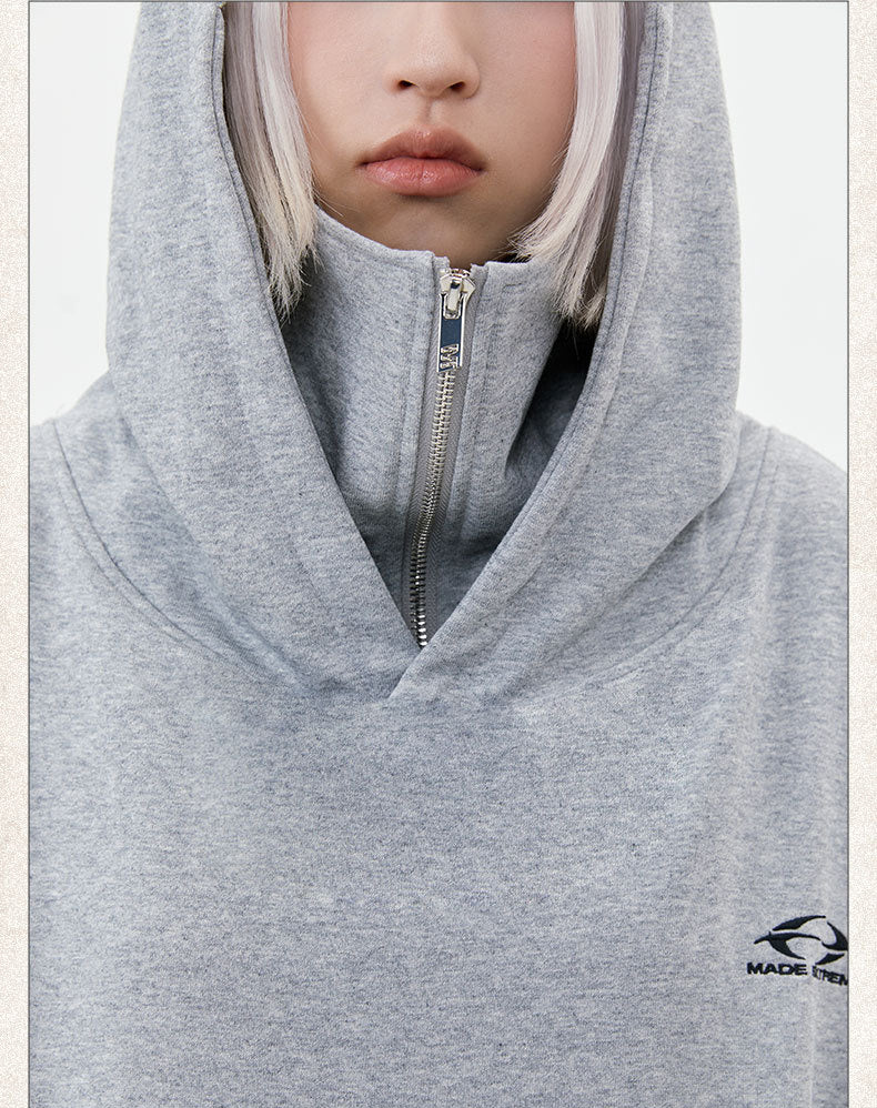 Comfortable Stitching Casual Hooded Sweater