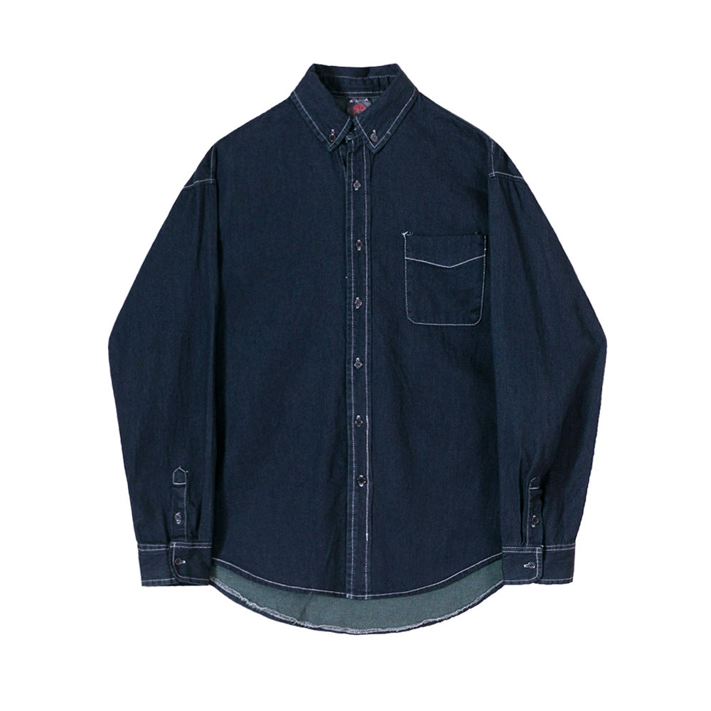 Tooling Loose Denim Shirt