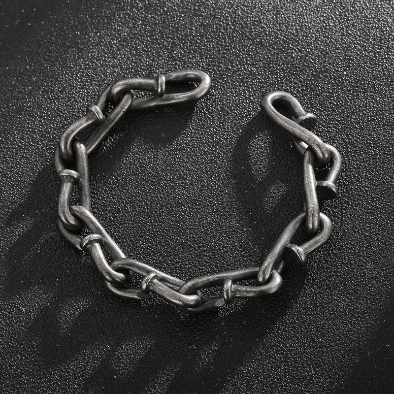 Retro Hook Buckle Bracelet LE628