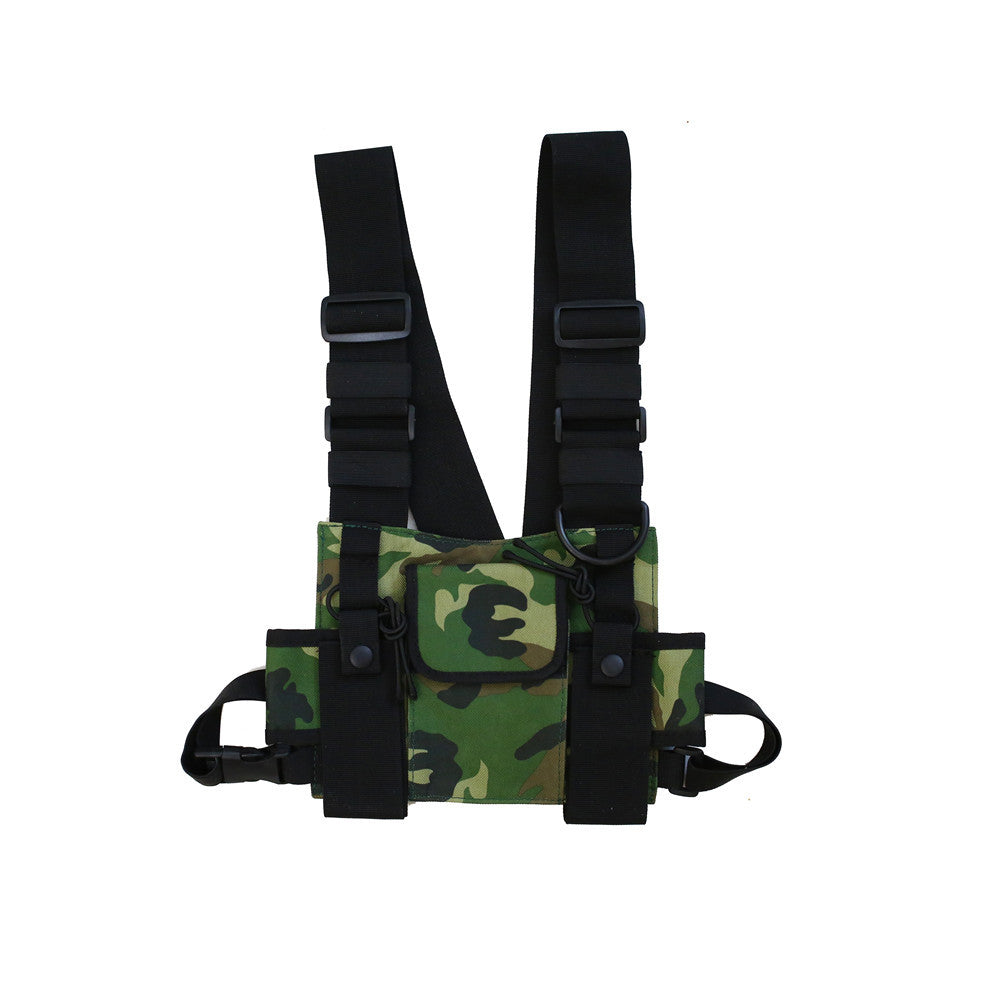 Multifunctional Tactical Tooling Vest Style Chest Bag